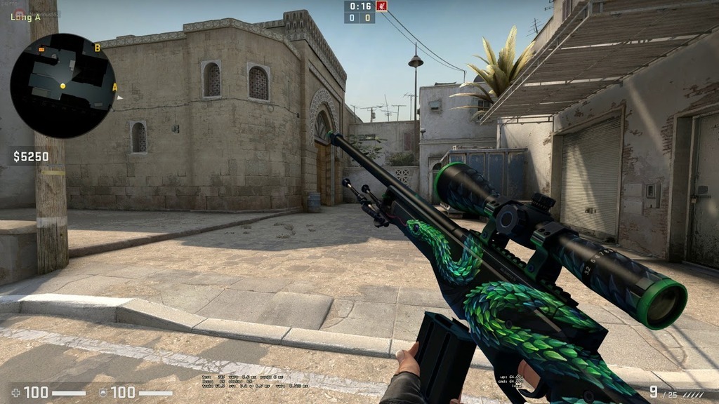 AWP, Atheris (Well-Worn)