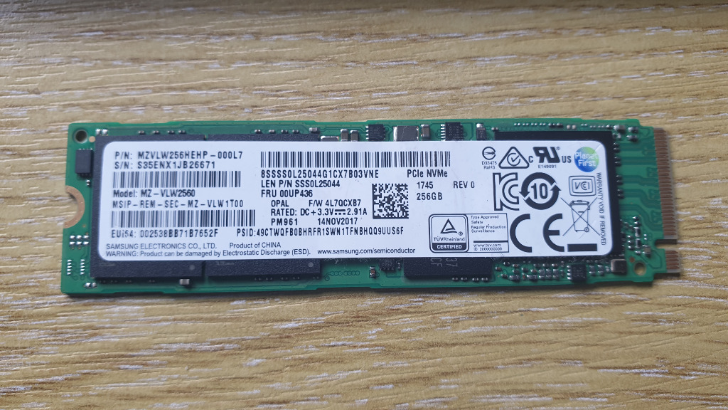 DYSK SSD SAMSUNG MZVLW2560 256 GB PCIe NVMe M 2 Warszawa Kup teraz na Allegro Lokalnie