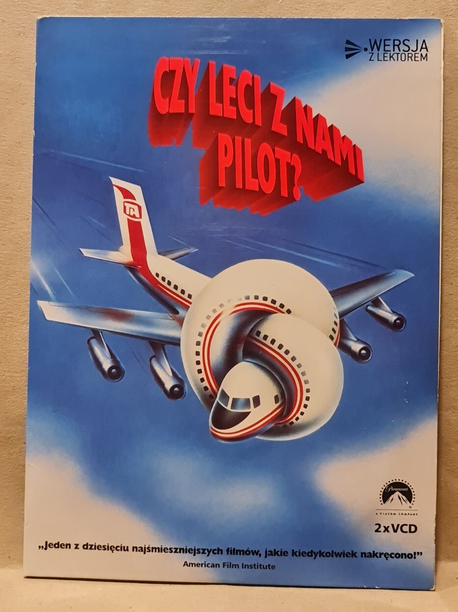 Czy leci z nami pilot? 2 x VCD, bez folii, bdb Wronki Kup teraz na Allegro Lokalnie