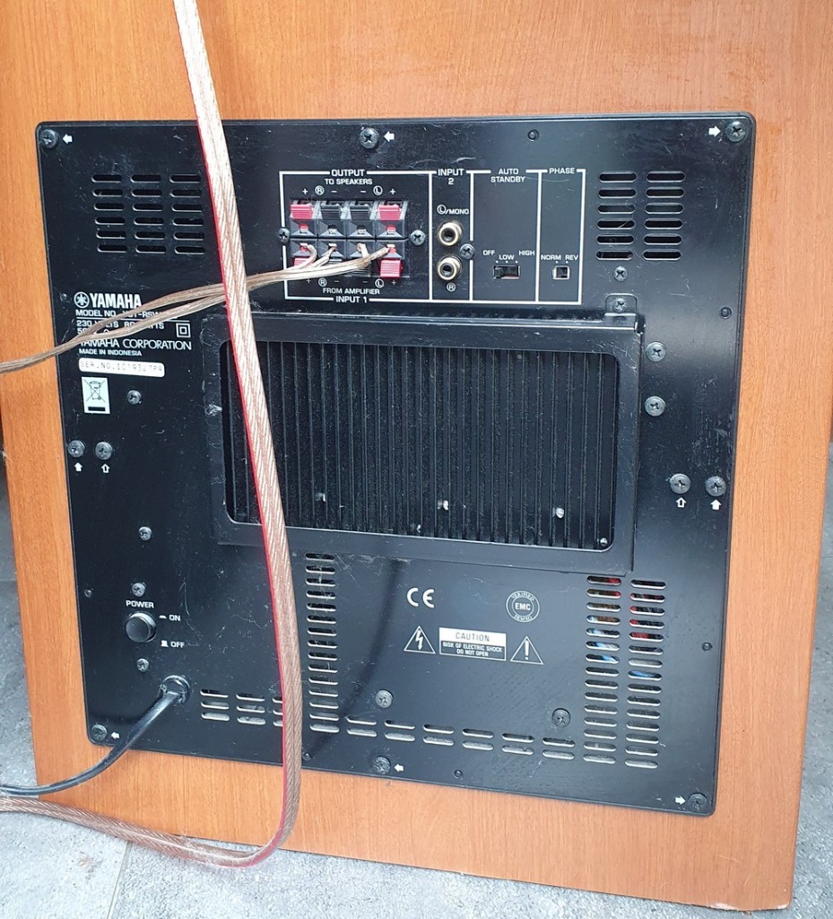 Yamaha Subwoofer YSTRSW300 + głośniki NS100 Warszawa Kup teraz na