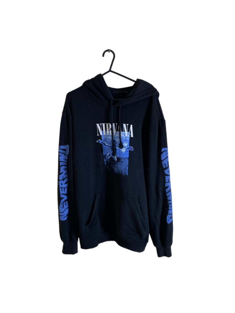 Nirvana nevermind hoodie top