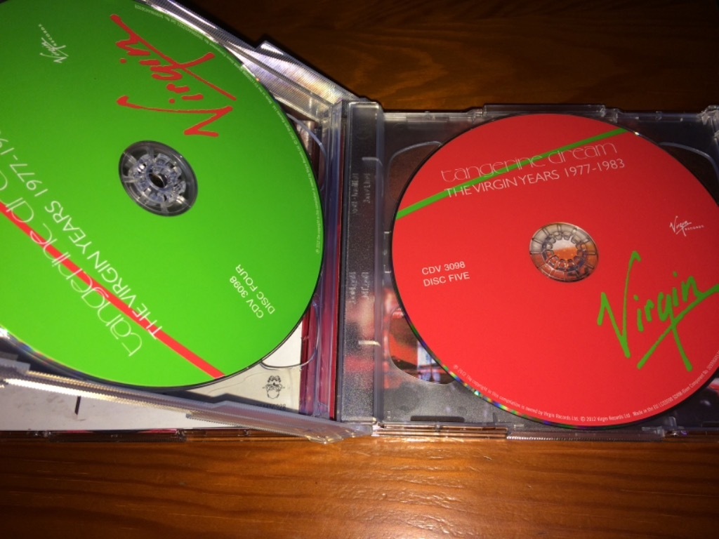 Tangerine Dream The Virgin Years 19771983 5cd Rybnik Kup teraz na