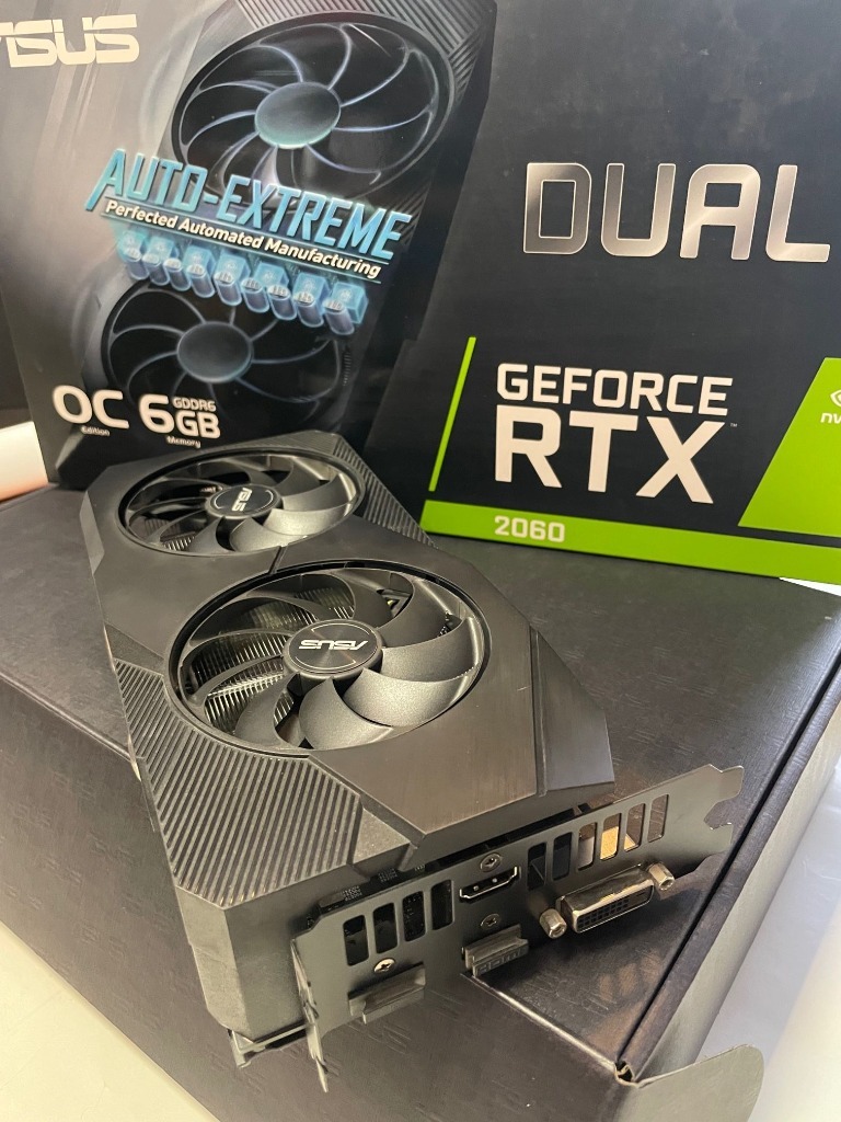 Karta graficzna Asus DUAL RTX 2060 O6G EVO 6 GB OC | Radom | Kup teraz ...
