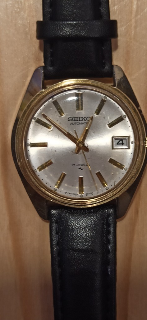 Zegarek Seiko Data Automatic 17 Jewels 7005 8020 | Karpacz | Ogłoszenie na  Allegro Lokalnie