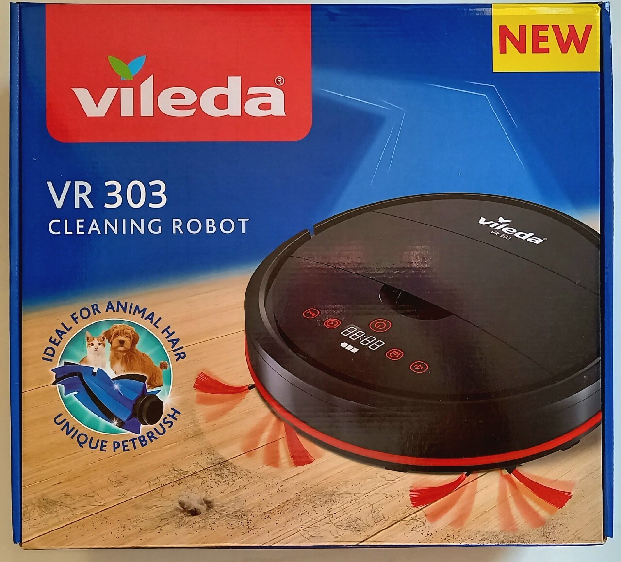 Robot sprzątający Vileda VR303 Poznań Kup teraz na Allegro Lokalnie