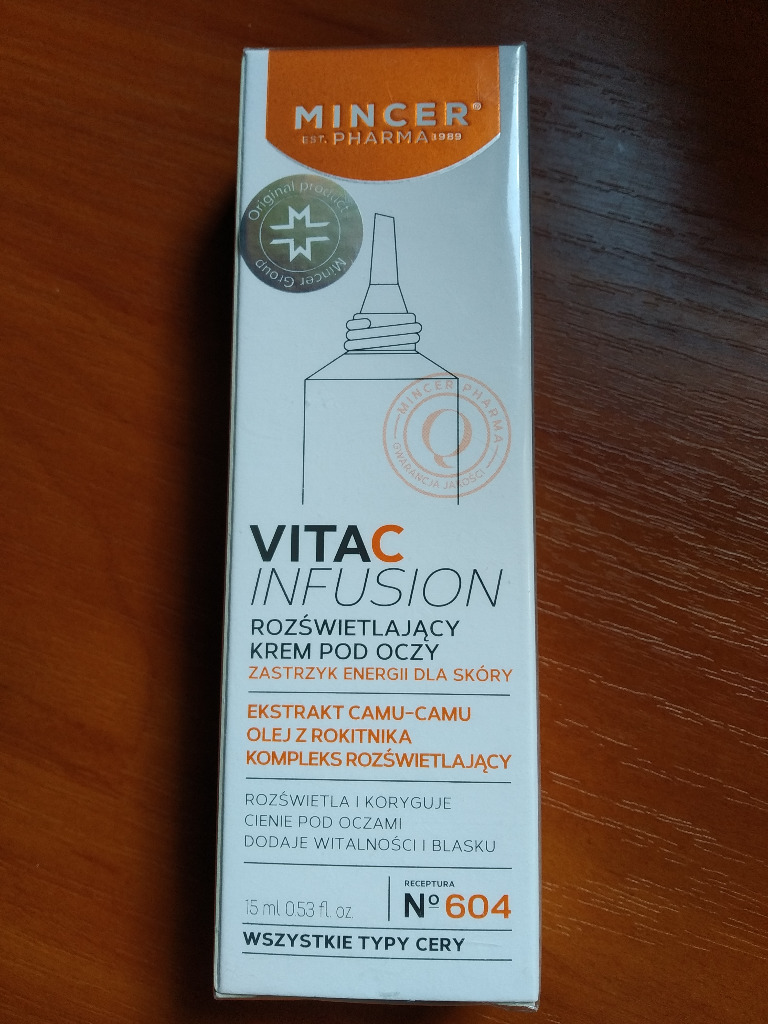 Mincer Pharma Vita C Infusion krem pod oczy Wrocław Kup teraz na