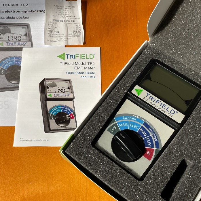 TrifieldTF2 miernik promieniowania RF do 5G, NOWY Warszawa Kup