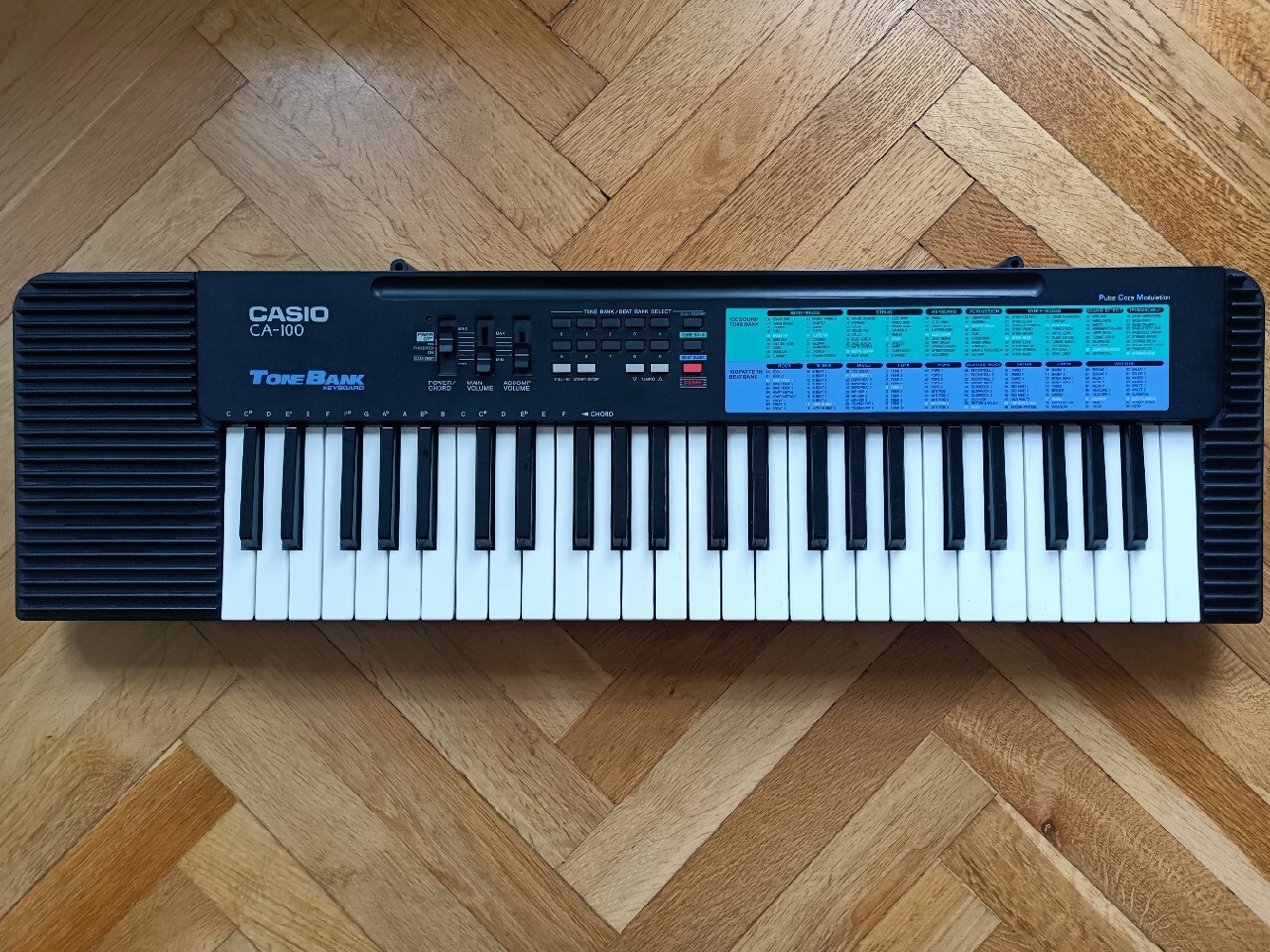Keyboard Casio CA100 Tone Bank Poznań Kup teraz na Allegro Lokalnie