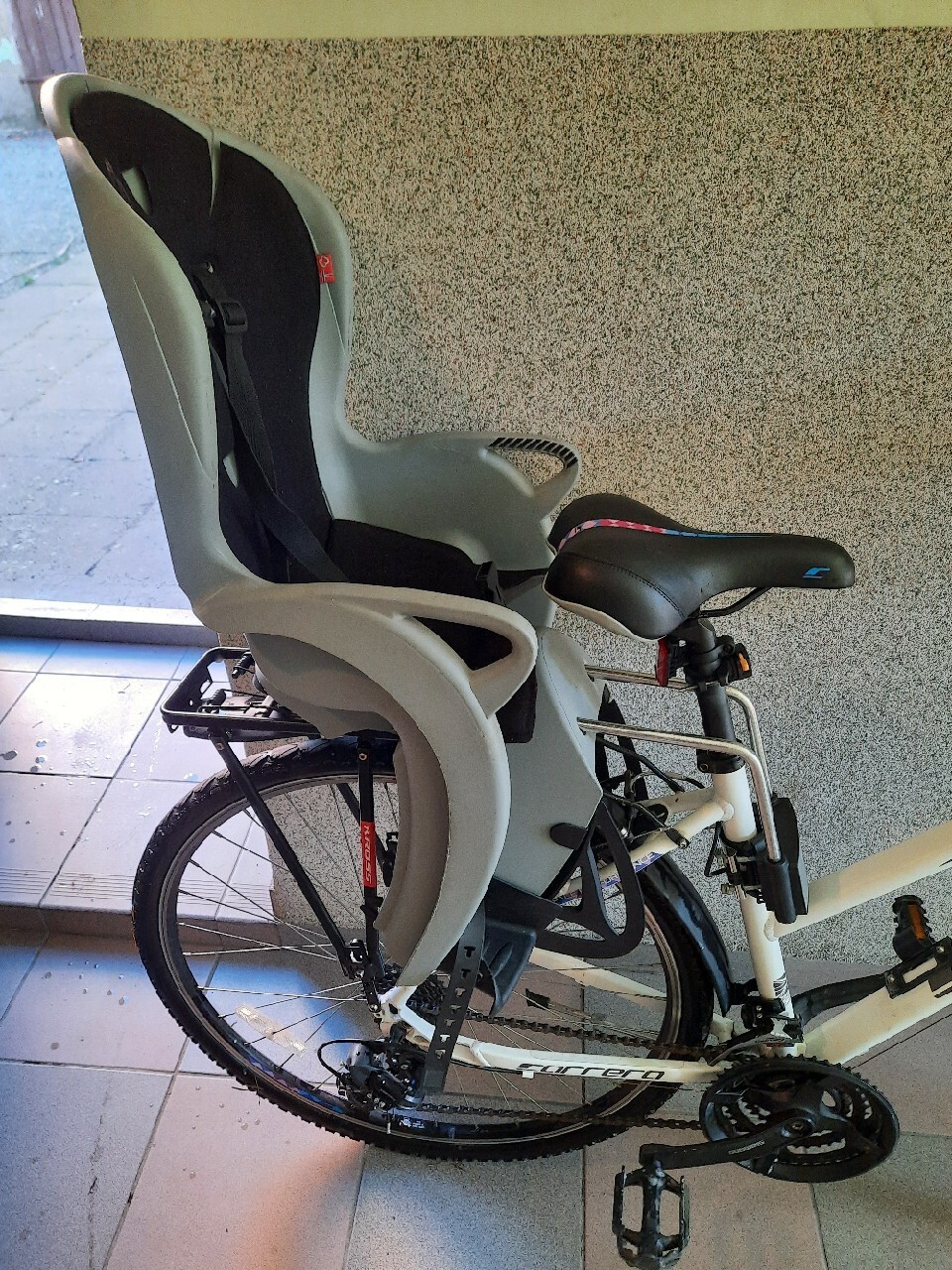 Rower meski z fotelikiem dla dziecka Prudnik Kup teraz na Allegro