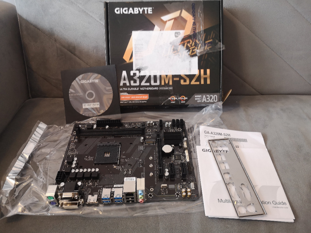 Płyta Główna GIGABYTE A320M-S2H | Kraków | Kup teraz na Allegro Lokalnie