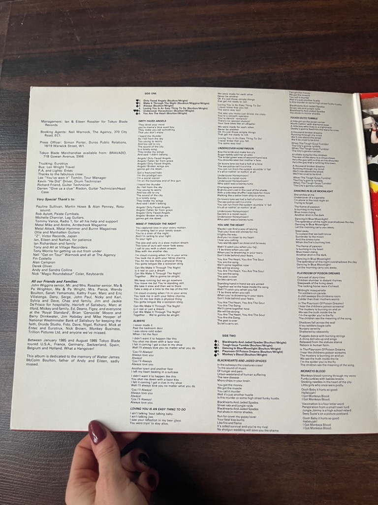 Tokyo Blade Blackhearts and Jaded Spades wydanie Bytom Kup teraz na