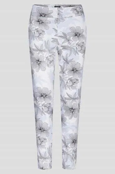 ORSAY białe spodnie cygaretki w kwiaty rozmiar 36 | Piekary Śląskie | Kup  teraz na Allegro Lokalnie