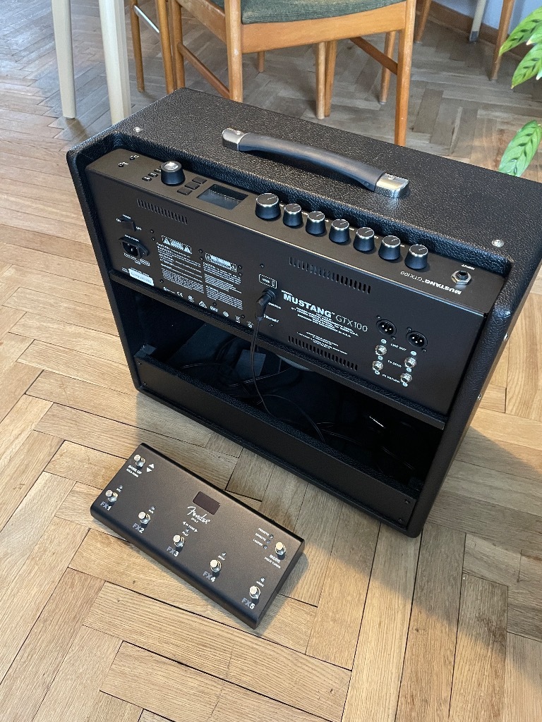 Fender Mustang GTX 100 Footswitch JAK NOWY Warszawa Licytacja na