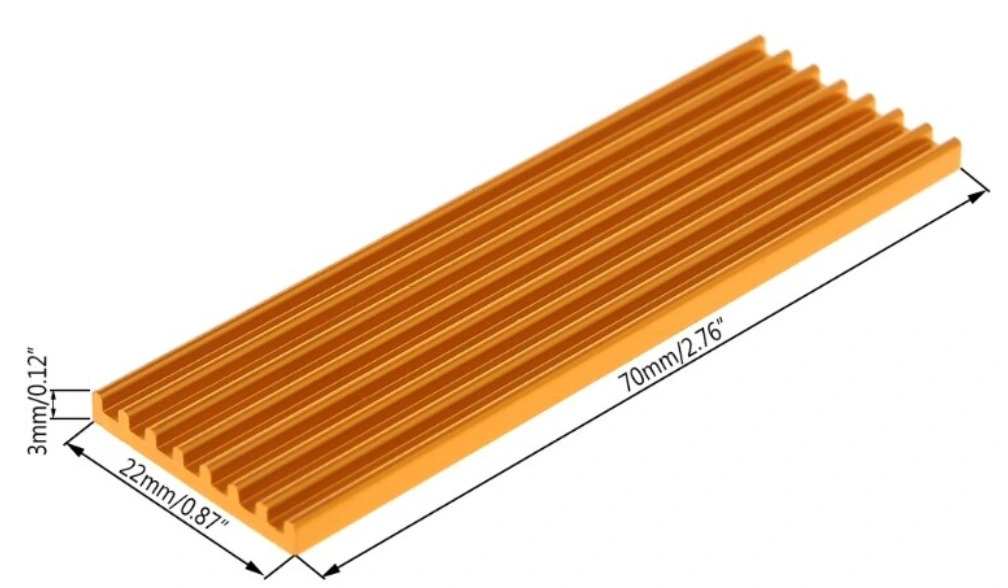 Радиатор m2 nvme