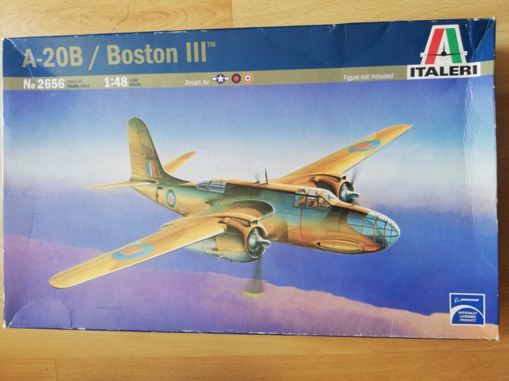 DOUGLAS A-20B/BOSTON III 1/48 ITALERI | Warszawa | Kup teraz na Allegro  Lokalnie