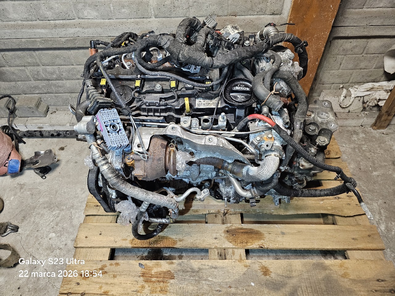 ДВИГУН ASTRA K 1.6 CDTI КОМПЛЕКТНИЙ ZE КОРОБКА ПЕРЕДАЧ - B16DTN 