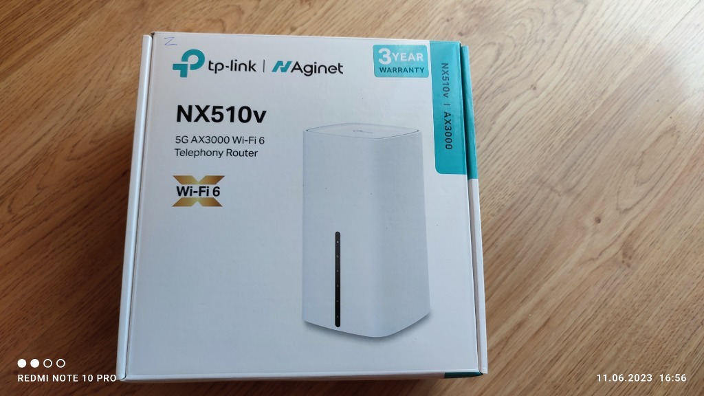 NX510v, 5G AX3000 Wi-Fi 6 Telephony Router