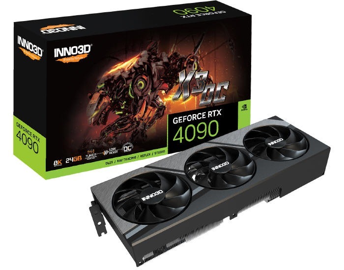 Inno3d Geforce Rtx 4090 X3 Oc 24gb - Niska cena na Allegro