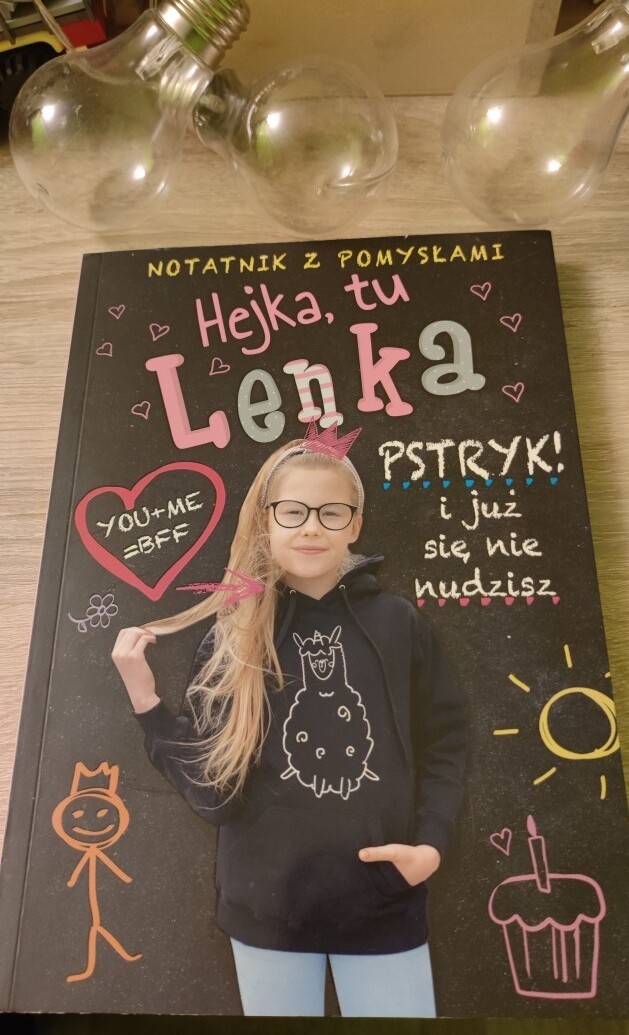 Hejka Tu Lenka Hejka Tu Lenka Książka Hejka tu Lenka Notatnik z pomysłami | Bielsk Podlaski | Kup