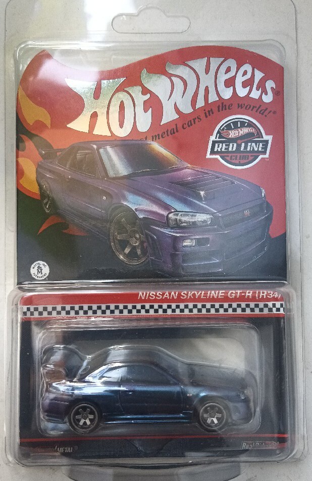 Hot Wheels RLC NISSAN SKYLINE GTR R34 NAJSZYBSZA WYSYŁKA
