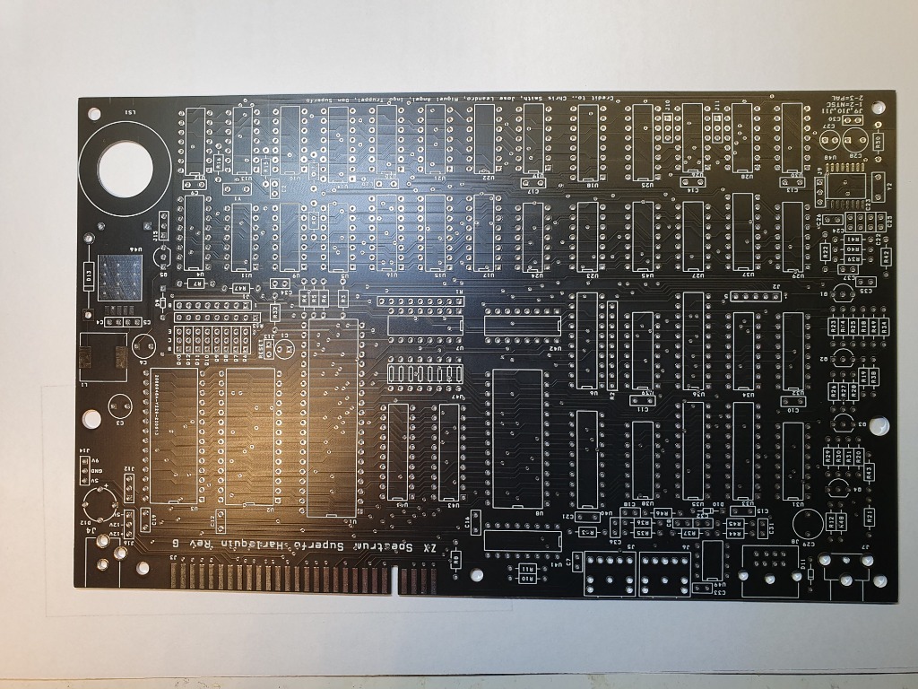 GBファイル1977-1992 Płytka do ZX Spectrum 48k Superfo Harlequin Rev G | Poznań