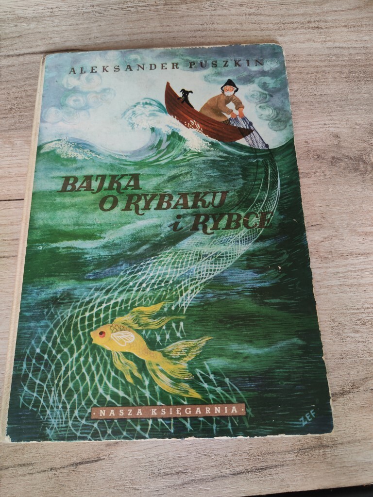 Aleksander Puszkin Bajka O Rybaku I Złotej Rybce Streszczenie Bajka o rybaku i rybce 1962 Aleksander Puszkin | łódź | Licytacja na