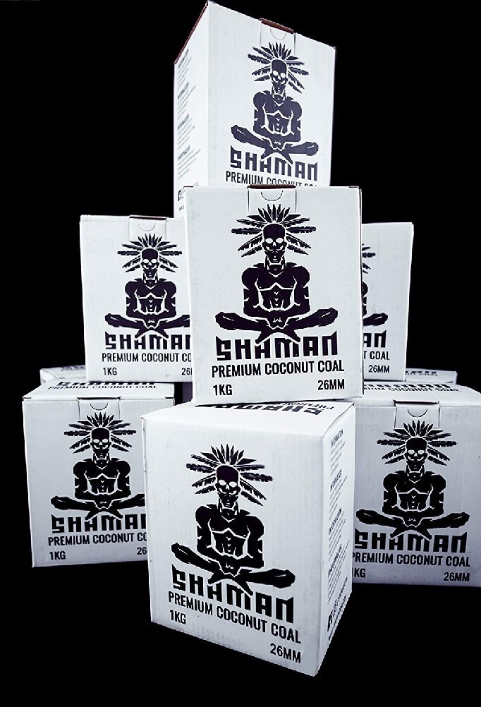 АКЦИЯ 3 кг угля для кальяна Shaman Shisha