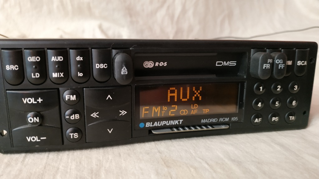 BLAUPUNKT MADRID RCM105 RDS AUX OLDTIMER Pajęczno Kup
