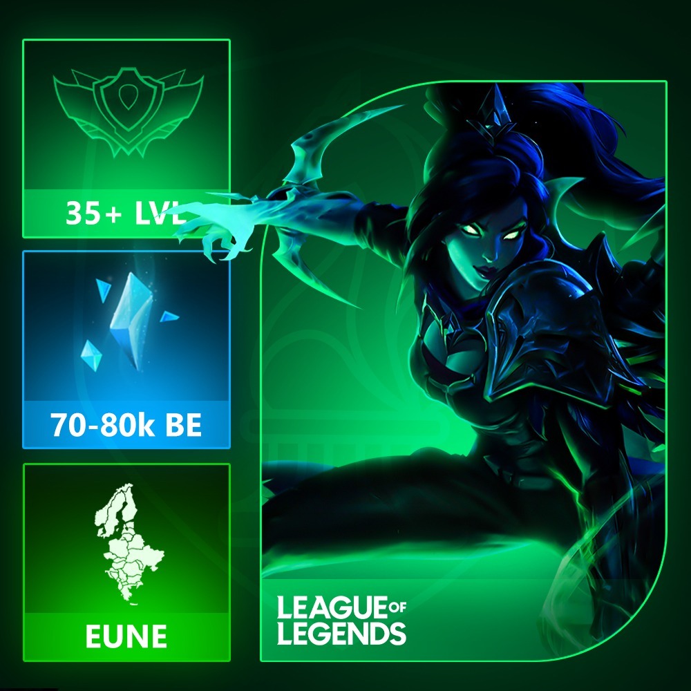 League of Legends KONTO LOL SMURF EUNE 7080k BE Warszawa Kup teraz