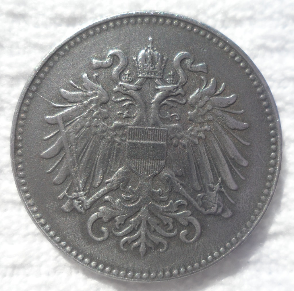 Austria Cesarz Karol I Habsburg 20 halerzy 1917 Gdańsk Kup teraz na