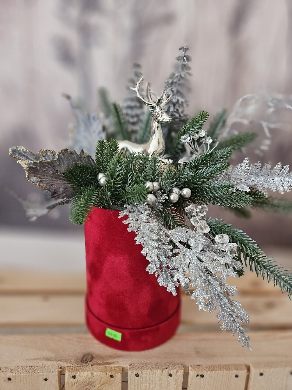 Stroik świąteczny Boże Narodzenie box flowerbox | krobia | Ogłoszenie ...