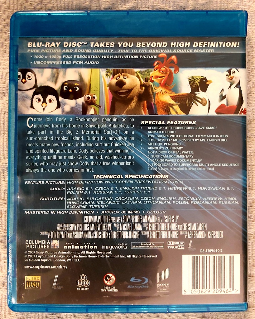 Surf S Up Bluray Kup Teraz Za 15 00 Zl Warszawa Allegro Lokalnie