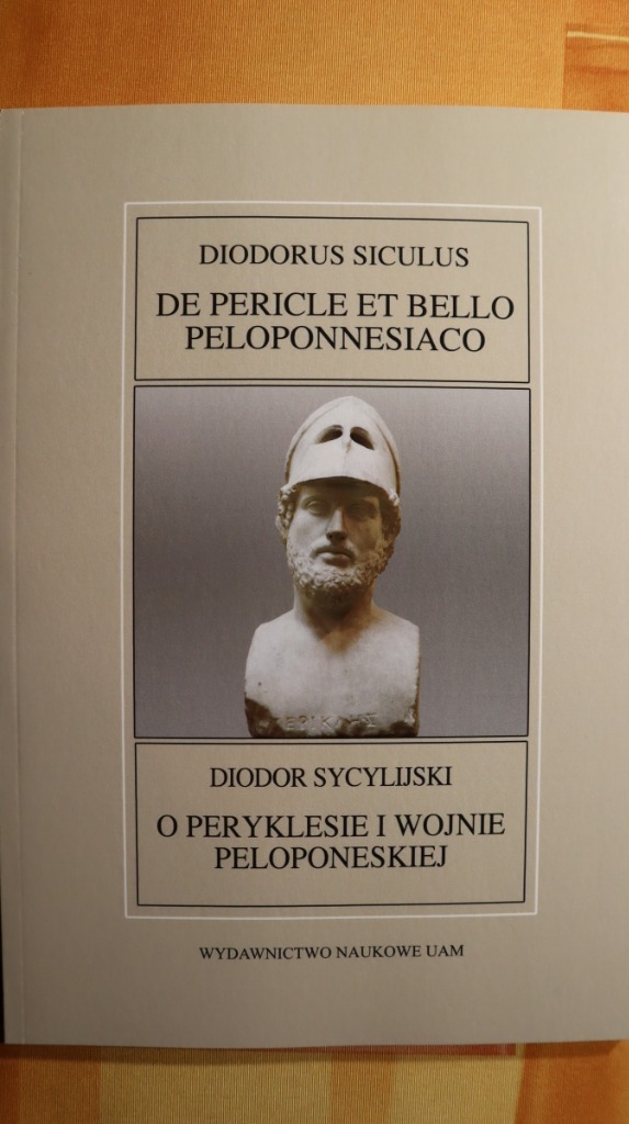 Zdjęcie oferty: O Peryklesie i wojnie peloponeskiej, Diodor Sycyli