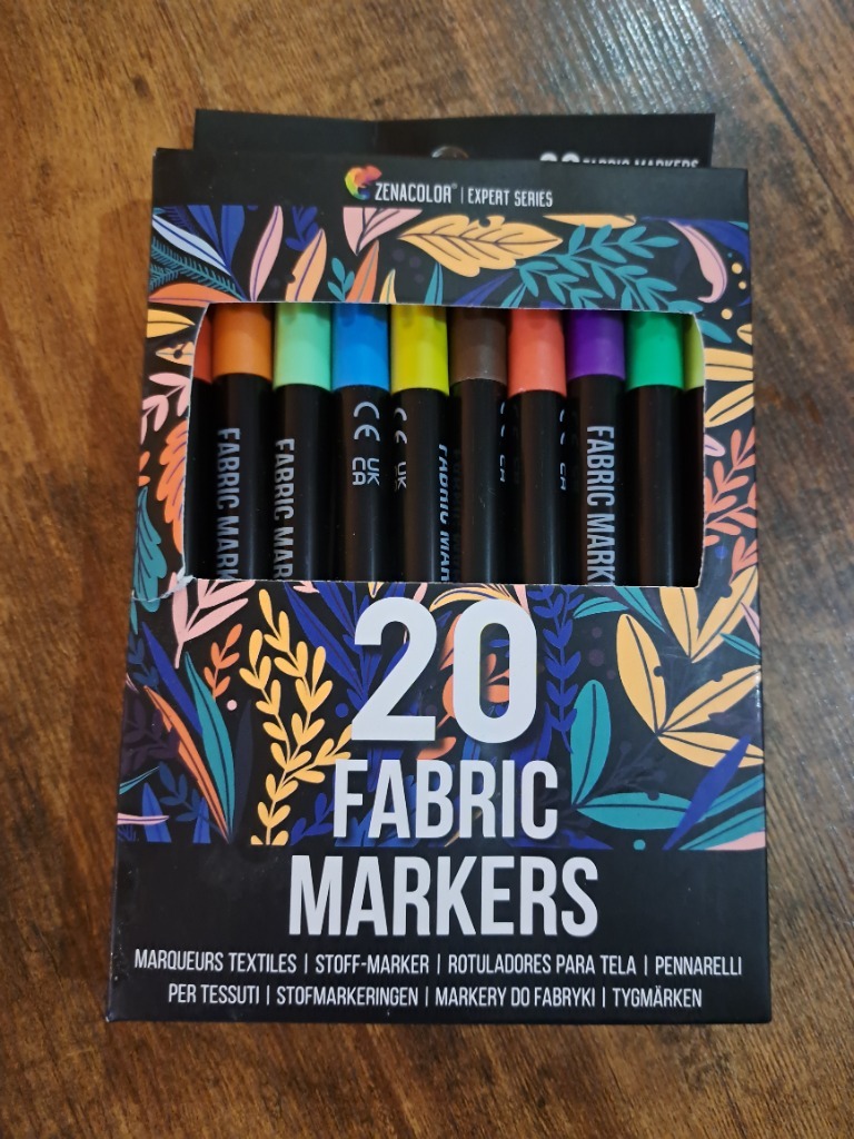 20 Marqueurs Textile – Zenacolor