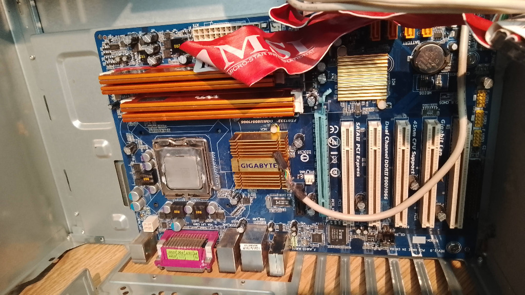 Intel E7400, Gigabyte GA-P35-S3G, Geil DDR2 800 | Regimin | Ogłoszenie ...