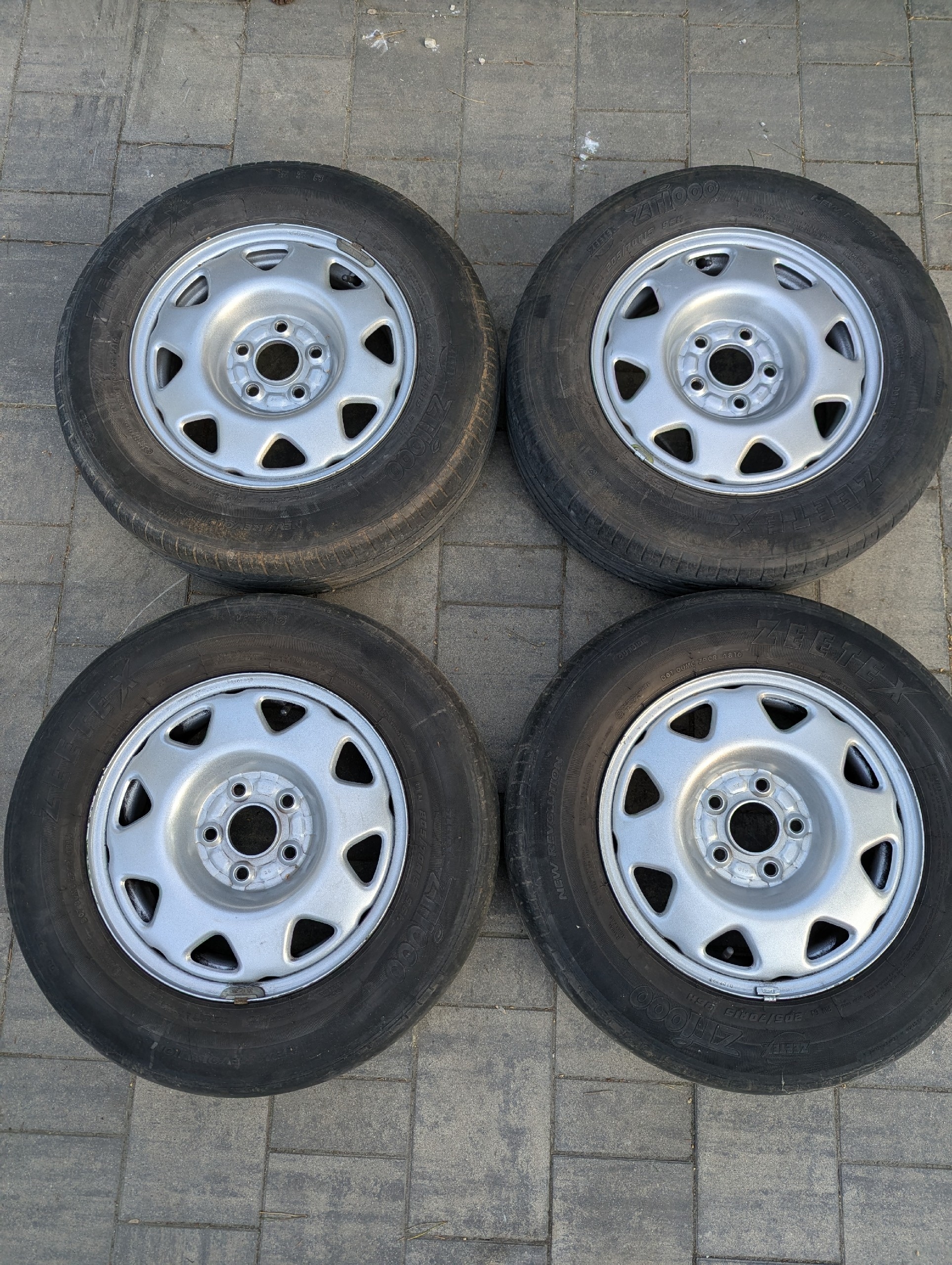 КОЛЕСА HONDA CRV RD1 6JX15 ШИНИ 205/70 R15 