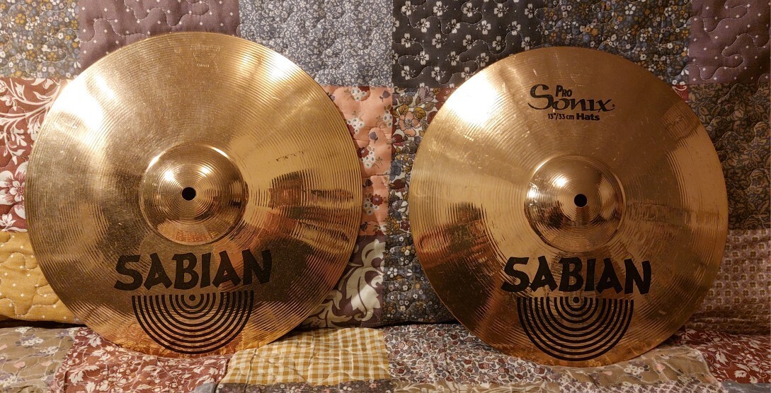 Talerz perkusyjny hi hat Sabian Pro Sonix 13
