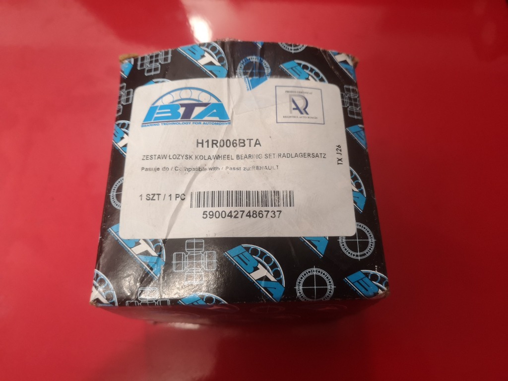 ПІДШИПНИК ПЕРЕДНЬОЇ СТУПИЦІ КОЛЕСА BTA H1R006BTA 