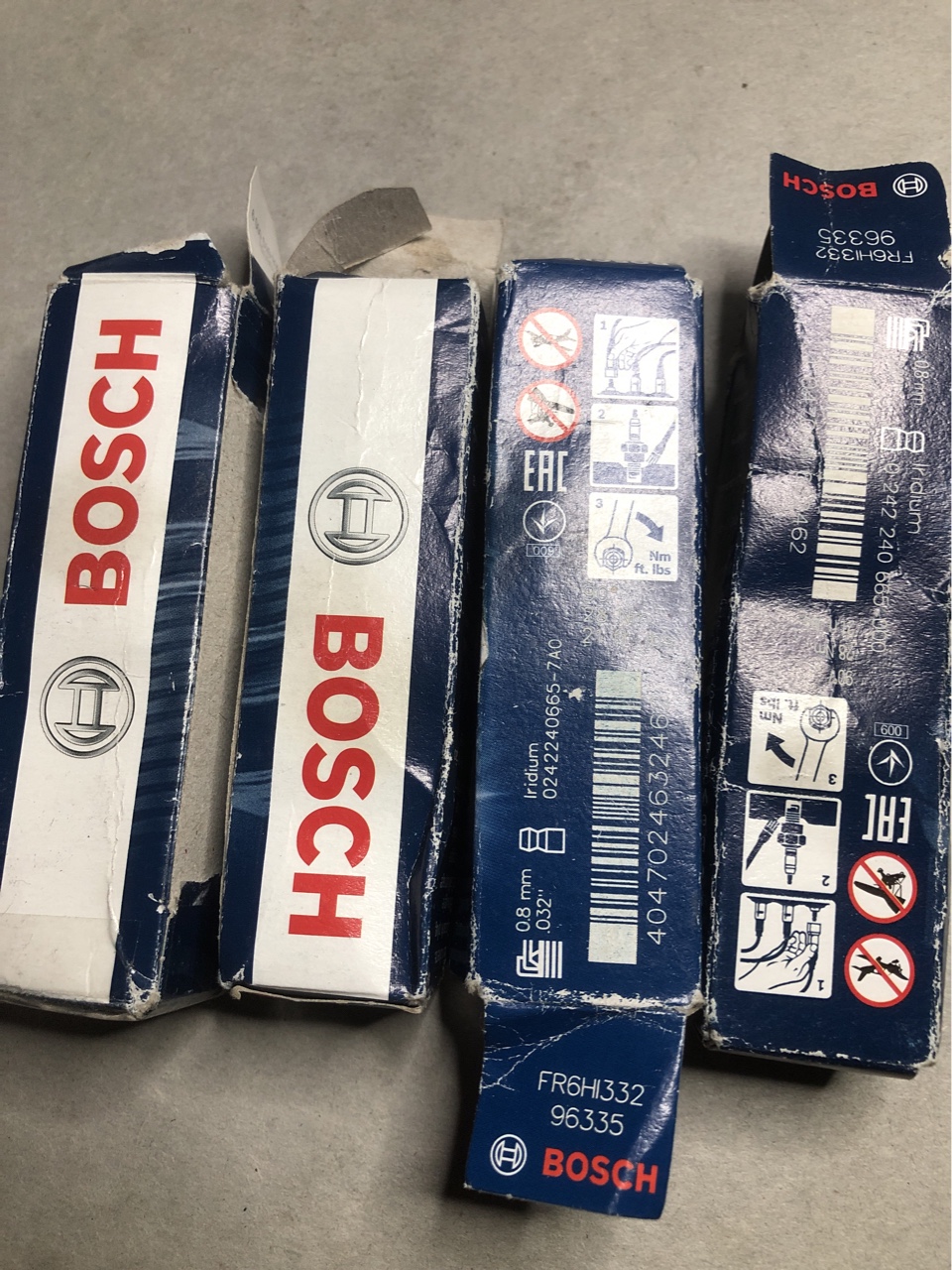 СВІЧКИ BOSCH 0 242 240 665, FR6HI332 