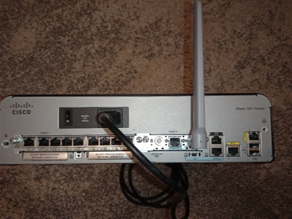 Router Cisco 1941 HWICD9ESW 3G GSM Switch CCNA P | Wrocław | Ogłoszenie ...