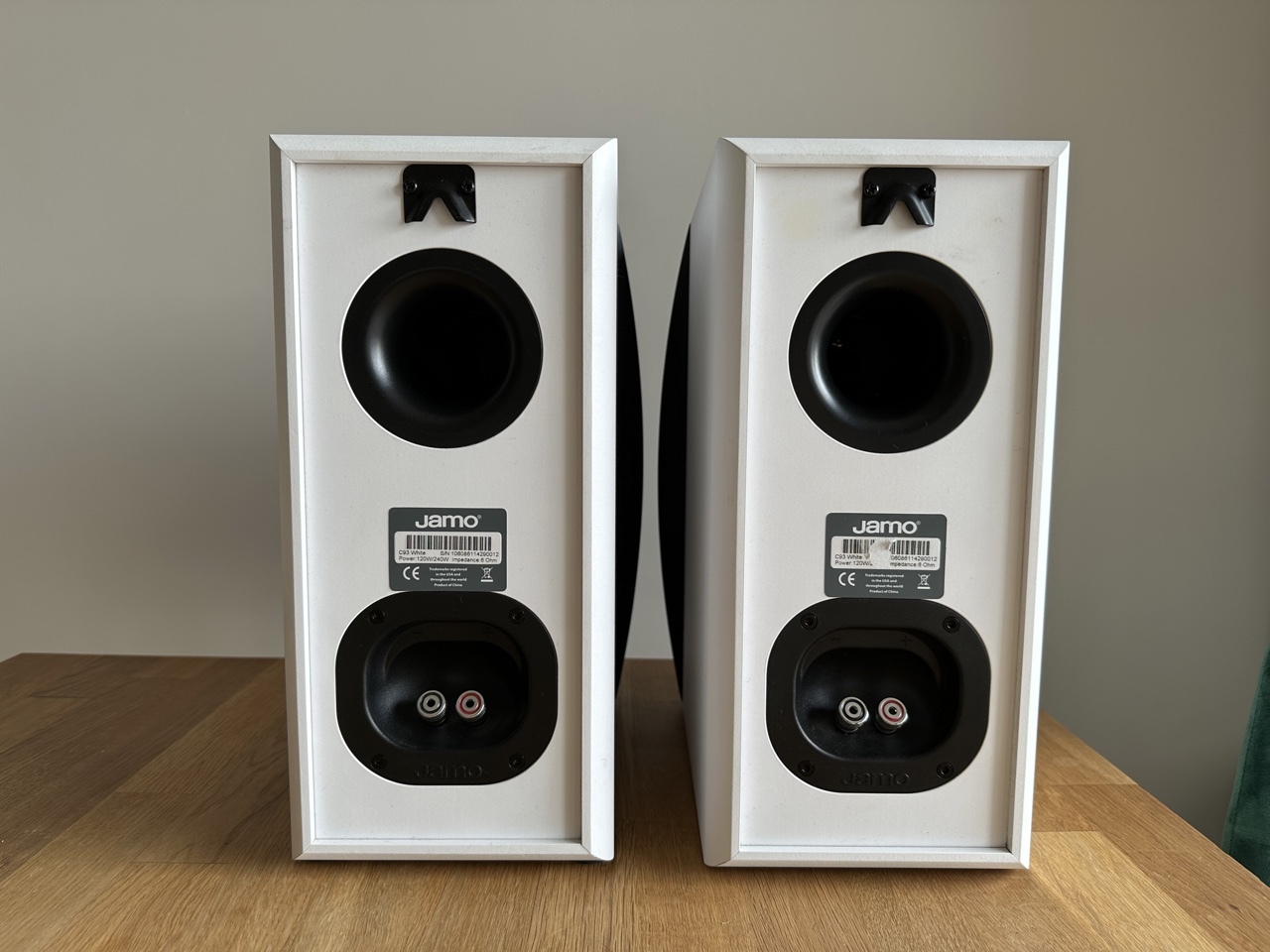Białe kolumny głośniki stereo Jamo C93 by Klipsch Chrzanów Kup