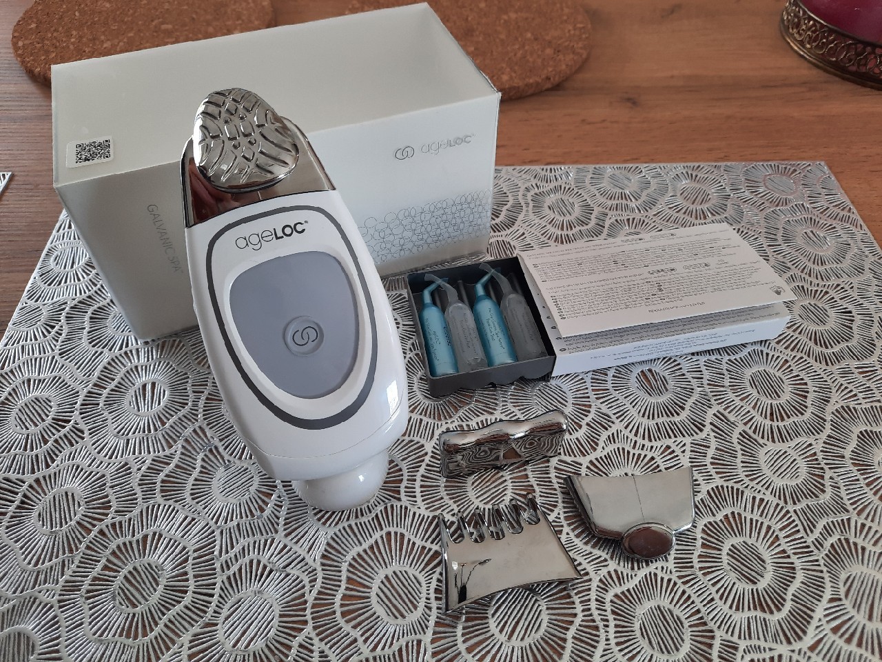 galvanic spa セット Żelazko na zmarszczki Galvanic Spa urządzenie | Gryfino