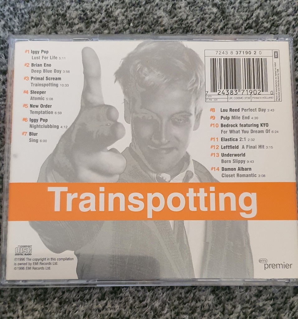 OST TRAINSPOTTING Blur, Iggy Pop, Pulp, Lou Reed Radom Kup teraz