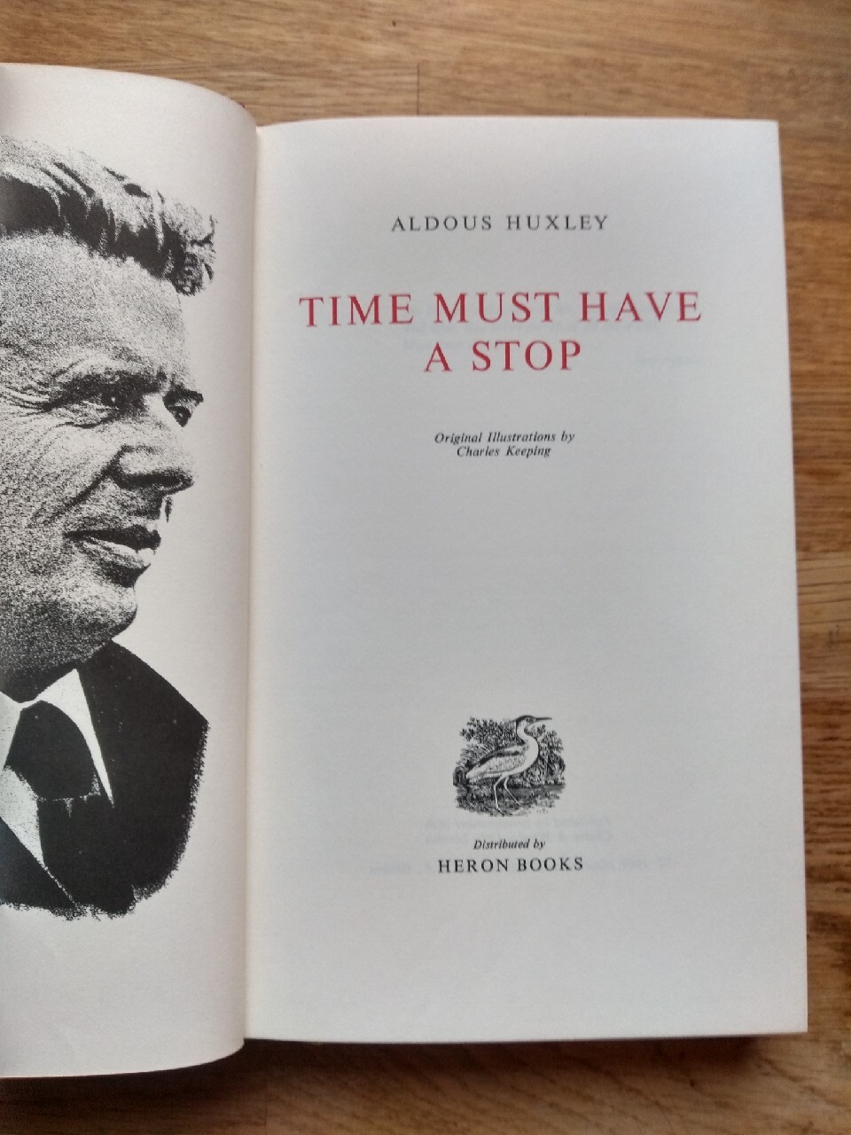 Aldous Huxley Time Must Have a Stop Lublin Licytacja na Allegro