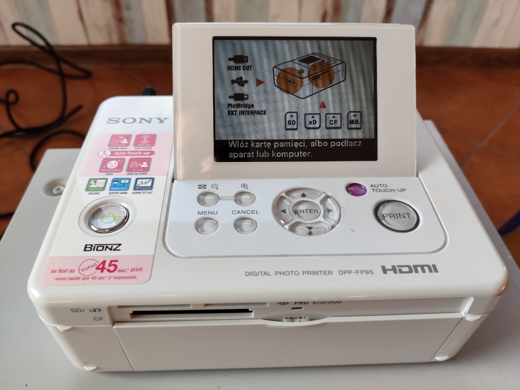 Sony DPPFP95 drukarka fotograficzna Lisewiec Kup teraz na Allegro Lokalnie