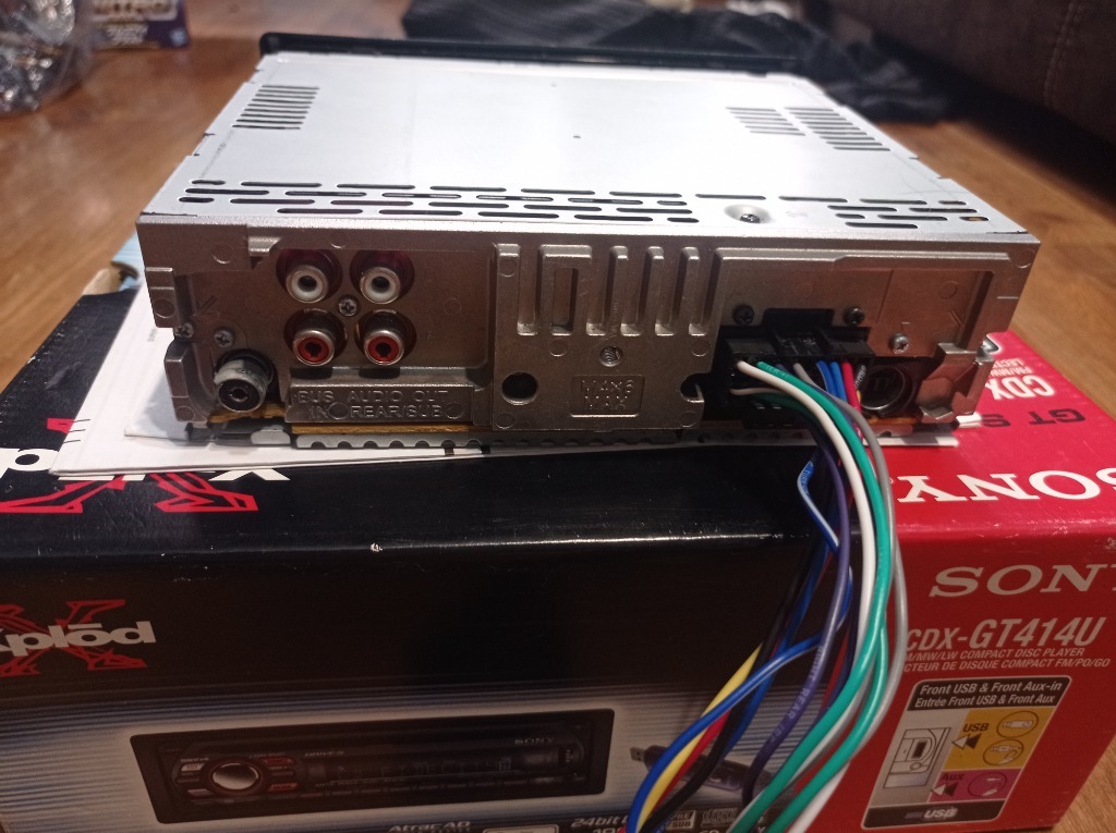 Radio Sony CDX-GT414U BCM | Olsztyn | Licytacja na Allegro Lokalnie