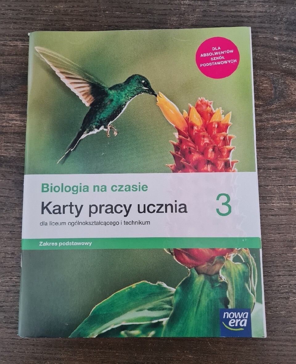 Biologia Puls życia Klasa 8 Karty pracy ucznia Biologia na czasie 3 Nowa Era | Różanki | Kup teraz