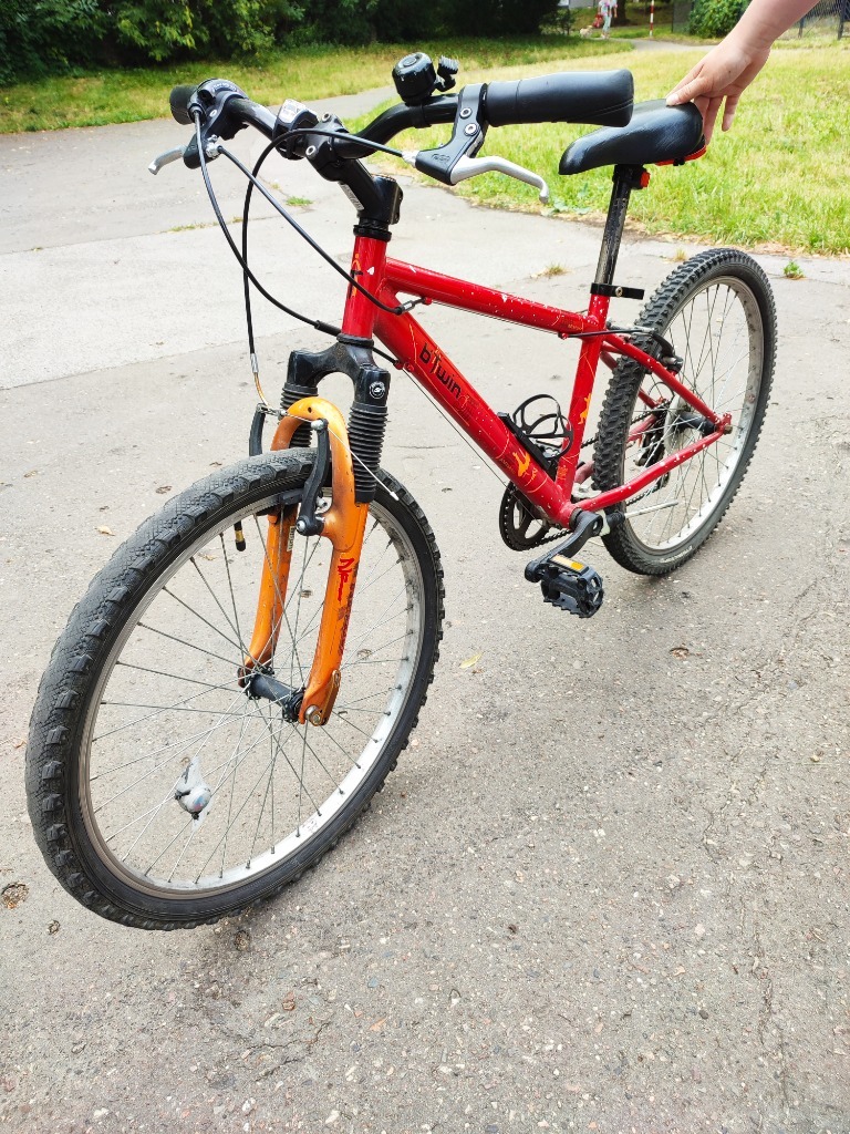 Rower Btwin Decathlon 24 Warszawa Ogłoszenie na Allegro Lokalnie