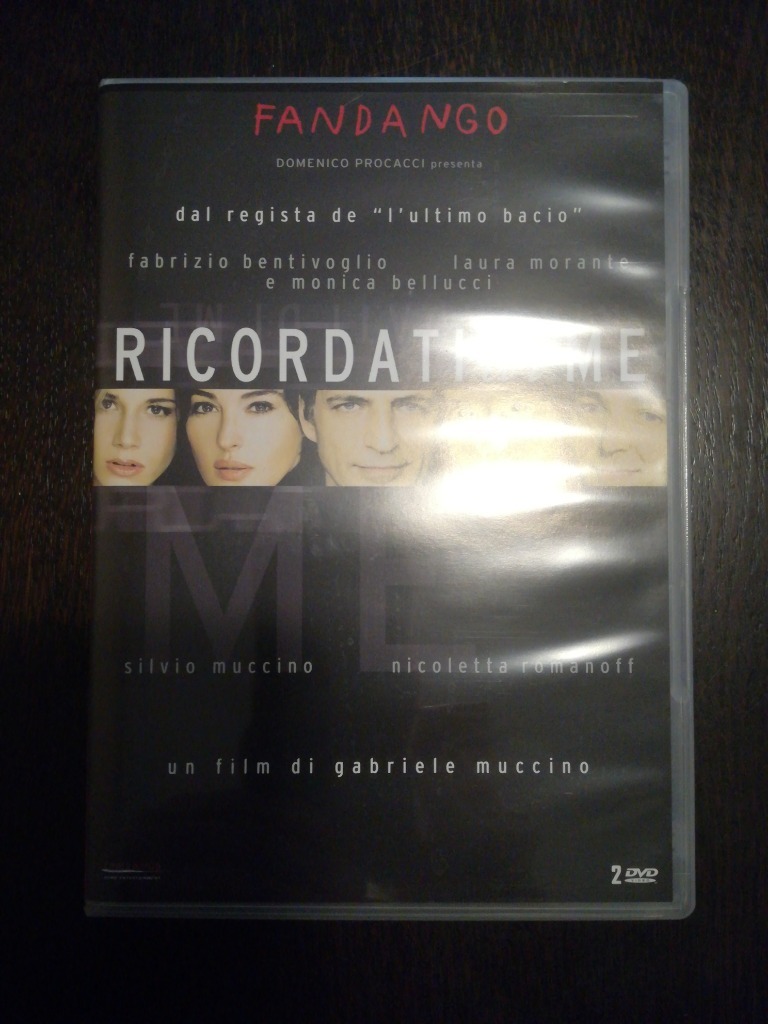 DVD Ricordati di me, Monica Bellucci