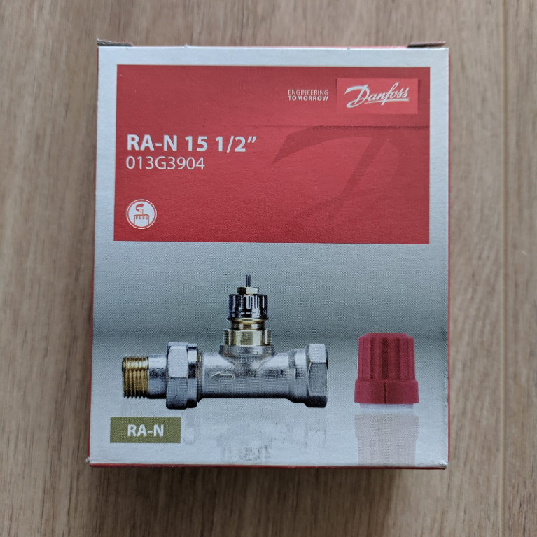 Zawor Termostatyczny Danfoss RA-N 1/2 013G3904 | Tychy | Kup teraz na ...